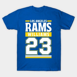 Los Angeles Rams Williams 23 American Football Edition 3 T-Shirt